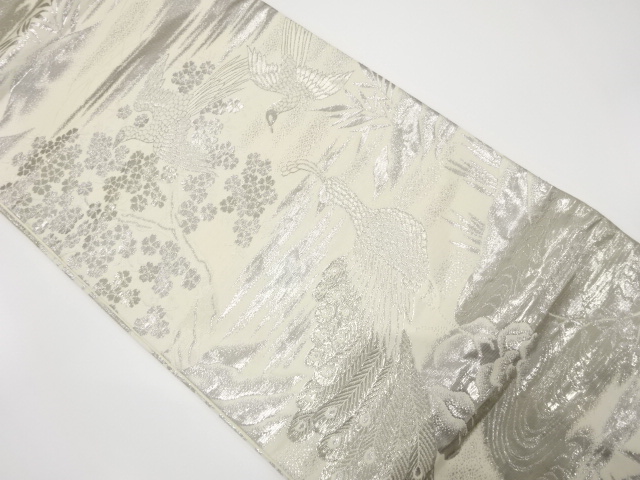 JAPANESE FUKURO OBI / WOVEN SAKURA